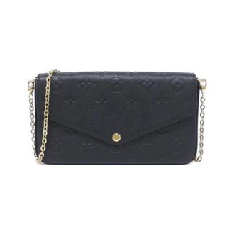 Louis Vuitton Pre-owned Pochette Schoudertas - Dames - Pre-owned - Zwart - Maat: ONE Size Leer