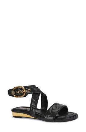 Kurt Geiger Mayfair Ankle Strap Sandal in Charcoal at Nordstrom Rack, Size 8Us / 38.5Eu