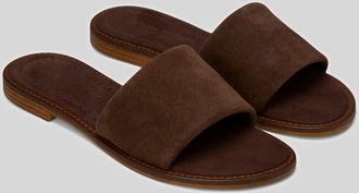 Marc O'Polo Sandalen aus echtem Leder in Dunkelbraun, Gr&ouml;&szlig;e 36