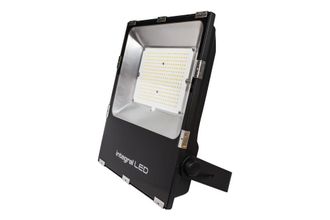 Netlighting 150W Precision Plus Area Floodlight 19500LM 3000K Non Dim IP66 IK08 5 Yr Warranty in Black