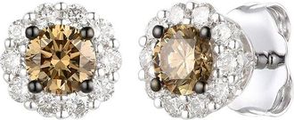 Le Vian Euphoria Chocolate 14K 0.48 Ct. Tw. Diamond Solitaires Earrings