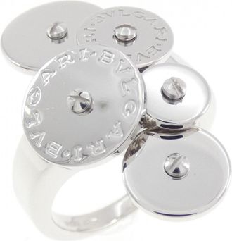Bulgari White Gold (18K) Band Ring (Pre-Owned)