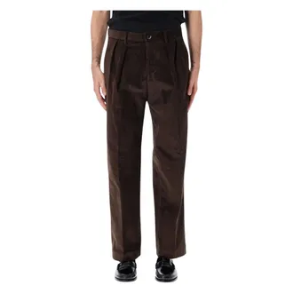 Nine In The Morning Kai Pant - Trousers - Hombre - Marr&oacute;n - L
