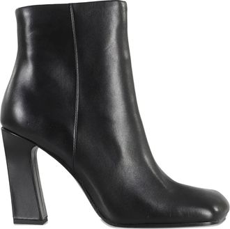 Ash 95mm Alina block-heel boots - women - Leather/Leather/Leather - 38 - Black