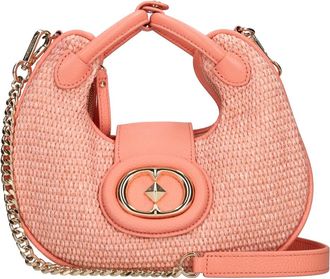 La Carrie Romantic Schoudertas - Dames - Handtassen - Roze - ONE Size - Leer - Tassen