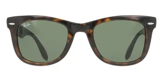Ray-Ban RB4105 Folding Wayfarer 710/31 Mens Sunglasses Tortoiseshell Size 50