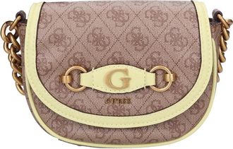 Guess Mini tas van imitatieleer - Dames - Schoudertassen - Beige - ONE Size - Leer - Tassen