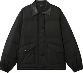 Tout à Coup Gewatteerd jack met kraag - Zwart