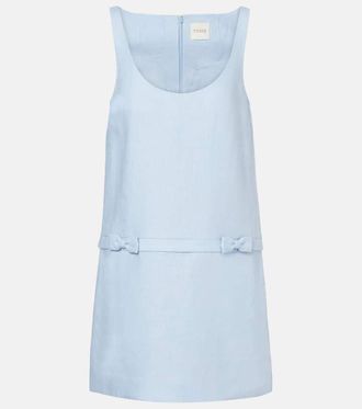 Poss&eacute; Harper linen minidress