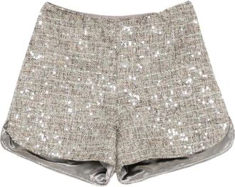 Simona Corsellini Cpsh 00101 Bermuda Shorts - Shorts - Mujer - Gris - M