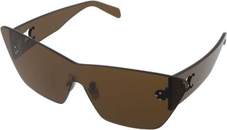 Celine CL40351U Frameless Design Sunglasses - Brown
