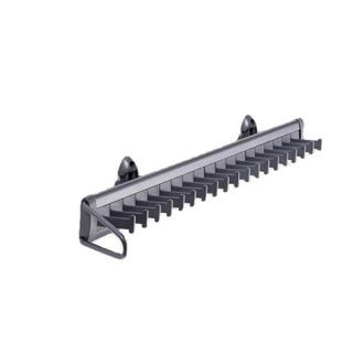 OEM Accesorios De Herrajes Laterales Deslizantes Para Armario, Color Gris (con 19 Ganchos), Para Colgar Corbatas, Pa&ntilde;uelos De Seda, Etc