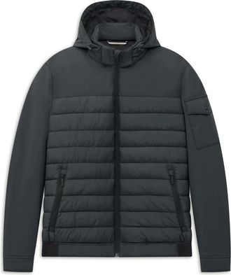 Bugatti Piumino con colletto alla coreana - - Jackets - Uomo - Blu - 4XL