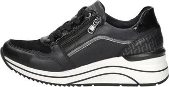 Remonte Sneakers Laag - Dames - Sneakers - Zwart - 42 EU - Schoenen