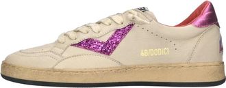 4B12 Play New Sneaker - Dames - Sneakers - Beige - 39 EU - Leer - Schoenen
