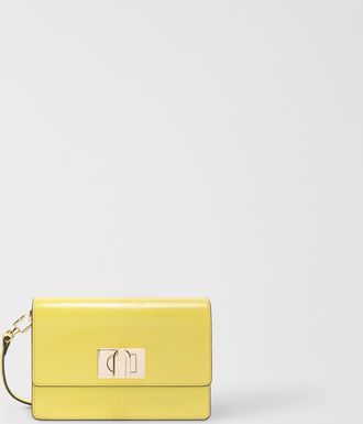 Furla 1927 Borsa A Tracolla Mini M Yellow Giallo Vitello Donna