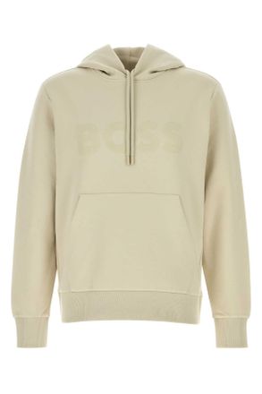 HUGO BOSS Sand Stretch Cotton Sweatshirt
