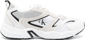 Calvin Klein Su-Mesh panelled sneakers - men - Leather/Fabric/Fabric/Rubber - 45 - White