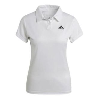 adidas (WMNS) adidas Heat.Rdy Tennis Polo Shirt White GL5804