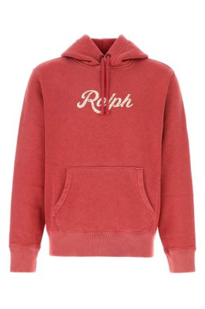 Polo Ralph Lauren Red Cotton Blend Sweatshirt