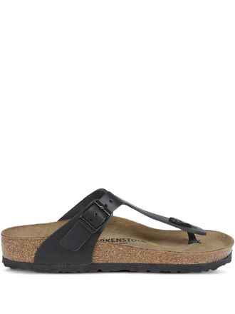 Birkenstock Sandali Gizeh con fibbia - Nero