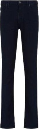 Emporio Armani Donker Denim 5 Pocket Jeans - Heren - Slim Fit Jeans - Zwart - W33 - Denim - Jeans