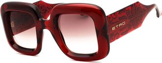 Etro 0015/S 2LF/HA Womens Sunglasses Red Size 48