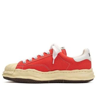 Miharayasuhiro BLAKEY OG Sole Canvas Low Orange A09FW732-ONG
