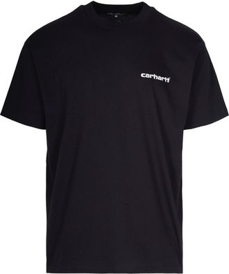 Carhartt Work in Progress Black Crew Neck T-Shirt