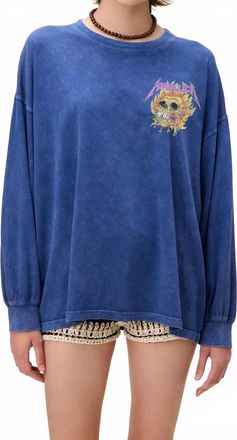 Daydreamer Metallica 91 Shirt In Indigo