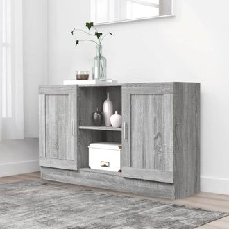 Berkfield Home Sideboard Grey Sonoma 120x30.5x70 cm Engineered Wood