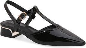 Berness Cristian T-Strap Pump in Black at Nordstrom Rack, Size 8.5