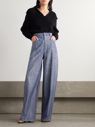 Bottega Veneta Bottega Veneta Wool And Silk Flares Pants da