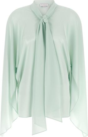 Stella McCartney Bicolor Silk Womens Blouse