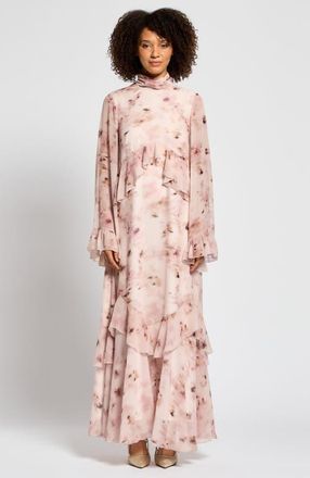 Daska Amy Dress in Pink Floral at Nordstrom, Size X-Small