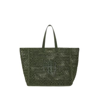 Anine Bing Logo Appliqu&eacute; Tote Bag