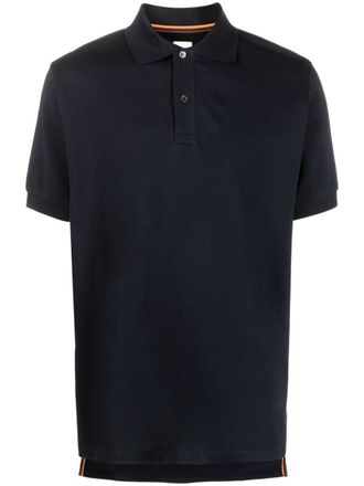 Paul Smith Dark Blue Cotton Polo Shirt