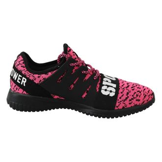 Plein Sport Running Shoes, female, Black, Size: 6 US Versatile Black Sneakers for Sports and Everyday Wear