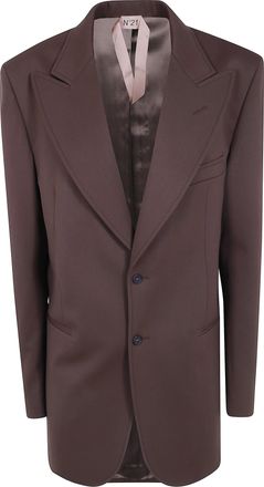 N&deg;21 Jacket Oversized Fabric Oversized Jacket