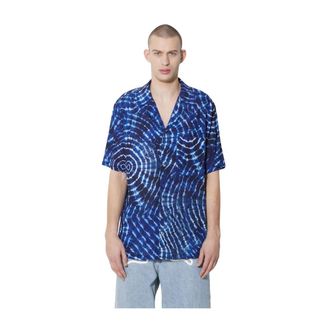 Marcelo Burlon Uomo, Magliette, Blu, M, new