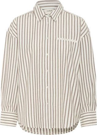 Soaked In Luxury Mujer, Blusas y Camisas, Blanco, Talla: S