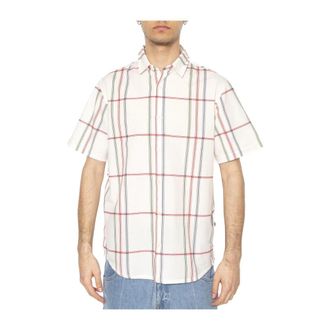 Thinking Mu Short Sleeve Shirt - Heren - Korte mouwen Overhemden - Veelkleurig - L - Overhemden