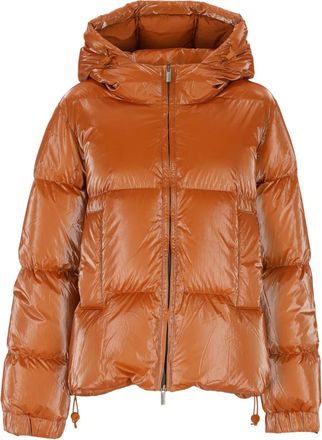 K-Way Piumino con cappuccio - Arancione