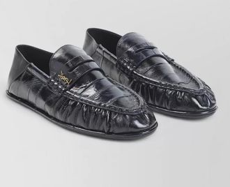 Saint Laurent leather loafers