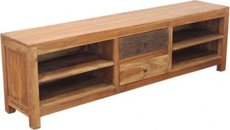 No Brand Mobile in legno mogano per soggiorno 170x35xH50 cm ideale per interni eleganti e spaziosi arredamenti