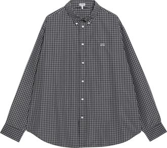 Loewe Overhemden, Heren, Zwart, 3Xs, Shirt