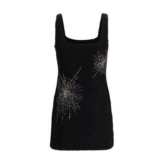 Staud Womens Black Nylon Casual Dress