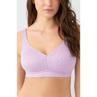 Wacoal Inside Job Wireless Bra in Lavender Sage at Nordstrom, Size 40Ddd