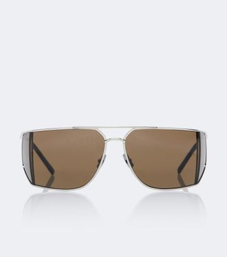 Saint Laurent Gafas de sol rectangulares SL