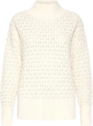 Marella Lepre Turtleneck - Dames - Coltruien - Wit - M - Truien & Vesten
